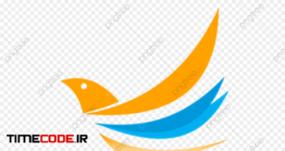 دانلود فایل لایه باز لوگو پرنده Flying Birds Vector Logo Design Template