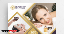 دانلود پست تبلیغاتی اینستاگرام سالن زیبایی و ماساژ Health Spa Beauty Salon Template