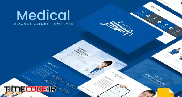 دانلود قالب پاورپوینت پزشکی + گوگل اسلاید