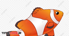 orange hand painted fish clipart 4151883 38 09 404
