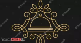 دانلود فایل لایه باز لوگو آماده رستوران Royal Food – Luxury Restaurant Logo Template