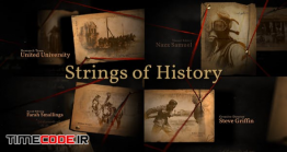دانلود پروژه آماده افتر افکت : تیتراژ پلیسی جنایی Strings Of History