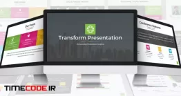 دانلود قالب پاورپوینت معرفی شرکت و خدمات Transform Presentation Template