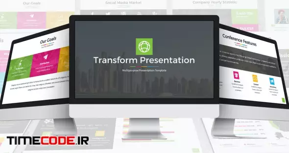 دانلود قالب پاورپوینت معرفی شرکت و خدمات