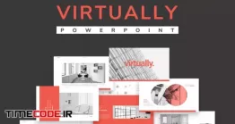 دانلود قالب پاورپوینت معماری داخلی Virtually Powerpoint