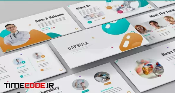 دانلود قالب پاورپوینت پزشکی