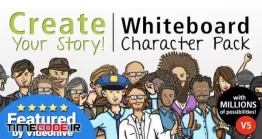 دانلود پروژه آماده افتر افکت : کاراکتر موشن گرافیک Create Your Story Whiteboard Character Pack دانلود پروژه آماده افتر افکت : کاراکتر موشن گرافیک Create Your Story Whiteboard Character Pack