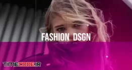 دانلود پروژه آماده افتر افکت : اسلایدشو فشن + موسیقی Fashion Design Slideshow Opener