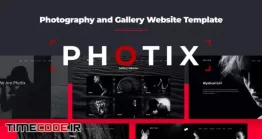 دانلود قالب HTML وب سایت عکاسی Photix – Photography And Gallery Website Template