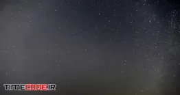 دانلود رایگان فوتیج تایم لپس چرخش ستاره در آسمان Stars In The Night Sky Rotate