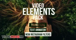 دانلود مجموعه پریست افتر افکت : ترنزیشن – فیلتر رنگی – تایتل Video Pack: Text Animator, Transitions, Lut’s