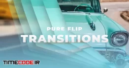 دانلود پروژه آماده افتر افکت : ترنزیشن Pure Flip Transitions