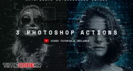 دانلود اکشن فتوشاپ افکت دیجیتال Artificial Intelligence Series Photoshop Actions