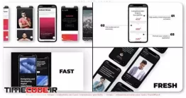 دانلود پروژه آماده افتر افکت : تیزر معرفی اپلیکیشن Fast App Intro