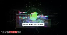 دانلود پروژه آماده افتر افکت : لوگو پارازیت Glitch Scifi Logo Reveal