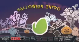 دانلود پروژه آماده افتر افکت : اینترو کارتونی هالووین Halloween Intro