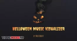 دانلود پروژه آماده افتر افکت : اکولایزر هالووین Halloween Music Visualizer