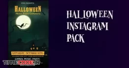دانلود پروژه آماده افتر افکت : استوری اینستاگرام هالووین Halloween Party Instagram Story