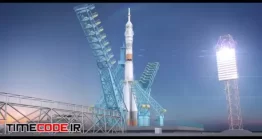 دانلود پروژه آماده افتر افکت : پرواز راکت به فضا + موسیقی Rocket Launch