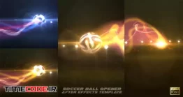 دانلود پروژه آماده افتر افکت : اینترو فوتبال Soccer Ball Opener