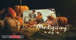 دانلود پروژه آماده افتر افکت : اسلایدشو عکس Thanksgiving Memories Slideshow