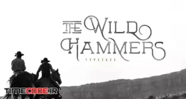 دانلود فونت انگلیسی وسترن The Wild Hammers