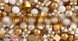 دانلود پروژه آماده افتر افکت : ترنزیشن توپ کریسمس Christmas Balls Transitions