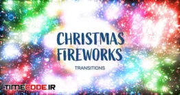 دانلود پروژه آماده پریمیر : ترنزیشن آتش بازی Christmas Fireworks Transitions