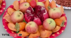 harvest of autumn fruits on a plate 1040879 46 58 160