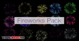دانلود فوتیج آلفا آتش بازی Realistic Fireworks Pack