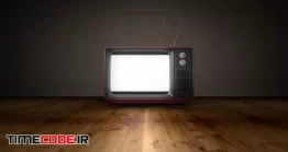 دانلود پروژه آماده پریمیر : اینترو تلویزیون قدیمی Retro Tv Title Animation
