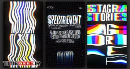 دانلود پروژه آماده افتر افکت : استوری اینستاگرام تایپوگرافی Spectr Instagram Stories Intro