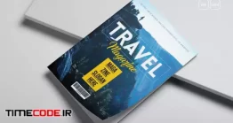 دانلود فایل لایه باز مجله گردشگری و سفر Travel Magazine