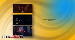 دانلود پروژه آماده افتر افکت : اکولایزر Audio Visualizer 0.3