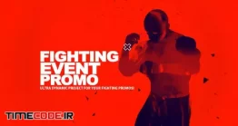 دانلود پروژه آماده افتر افکت : تیزر تبلیغاتی مسابقات رزمی Fighting Event Promo