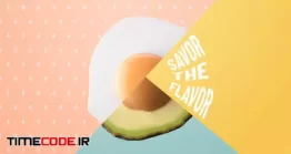 دانلود پروژه آماده پریمیر : لوگو موشن غذا Food Mix Intro Logo