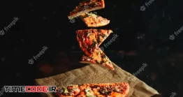دانلود عکس پیتزا Levitation Pizza