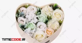 دانلود کلیپ آرت باکس هدیه گل  Love Flower Gift Box Beautiful