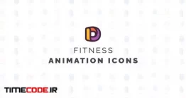دانلود پروژه آماده افتر افکت : آیکون انیمیشن پرورش اندام Fitness – Animation Icons