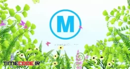 دانلود پروژه آماده افتر افکت : لوگو موشن بهاری + موسیقی Nature Logo Reveal
