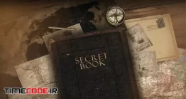 دانلود پروژه آماده افتر افکت : کتاب قدیمی The Secret Book