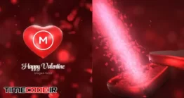 دانلود پروژه آماده داوینچی ریزالو : لوگو موشن قلب Valentine Sweet Logo Reveal