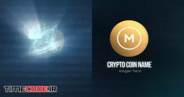 دانلود پروژه آماده پریمیر : لوگو موشن بیتکوین Crypto Coin Logo Reveal