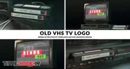 دانلود پروژه آماده افتر افکت : لوگو موشن تلویزیون قدیمی Old TV Logo