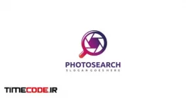 دانلود فایل آماده لوگو با طرح ذره بین Photo Search Logo