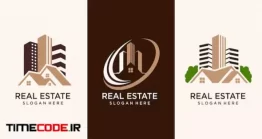 دانلود لوگو آماده مشاور املاک Real Estate, Building And Construction Logo