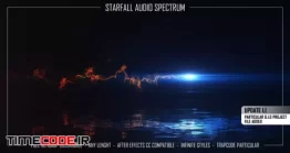 دانلود پروژه آماده افتر افکت : اکولایزر Starfall Audio Spectrum