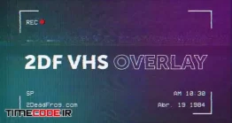 دانلود پروژه آماده افتر افکت : افکت نوار وی اچ اس VHS Overlay