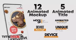 دانلود پروژه آماده افتر افکت : تیزر تبلیغاتی اپلیکیشن Animated Android Phone Mockup