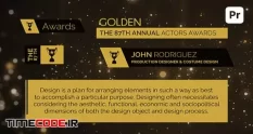 awards lower thirds 30250 19 12 736